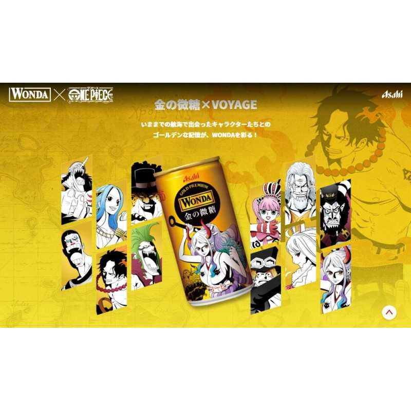 One Piece Gold Coffee Mild Sweet 180 Ml Limited Edition 1 Random Can