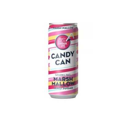 Candy Can - Bibita frizzante Zero Zuccheri gusto Marshmallow 330 ML