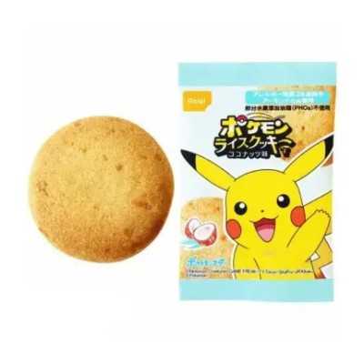 Pokémon Rice Cookies Coconut - biscotti di riso al cocco