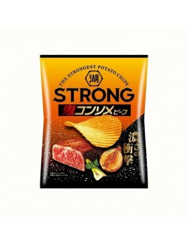 Strong Potato Chips Beef -...