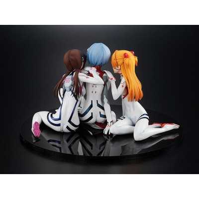 EVANGELION 3.0+1.0 Thrice Upon a Time - Asuka/Rei/Mari: Newtype Cover Ver. 1/8 PVC Statue 12 cm