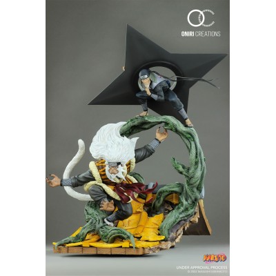 Berserk Guts & Zodd VS Ganishka 1/6 Statue Diorama 70cm Oniri Créations