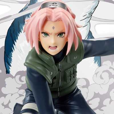 NARUTO SHIPPUDEN - Sakura Haruno Panel Spectacle PVC Statue 9 cm