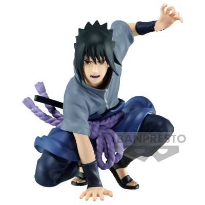 NARUTO SHIPPUDEN - Sasuke Uchiha Panel Spectacle PVC Figure 9 cm 