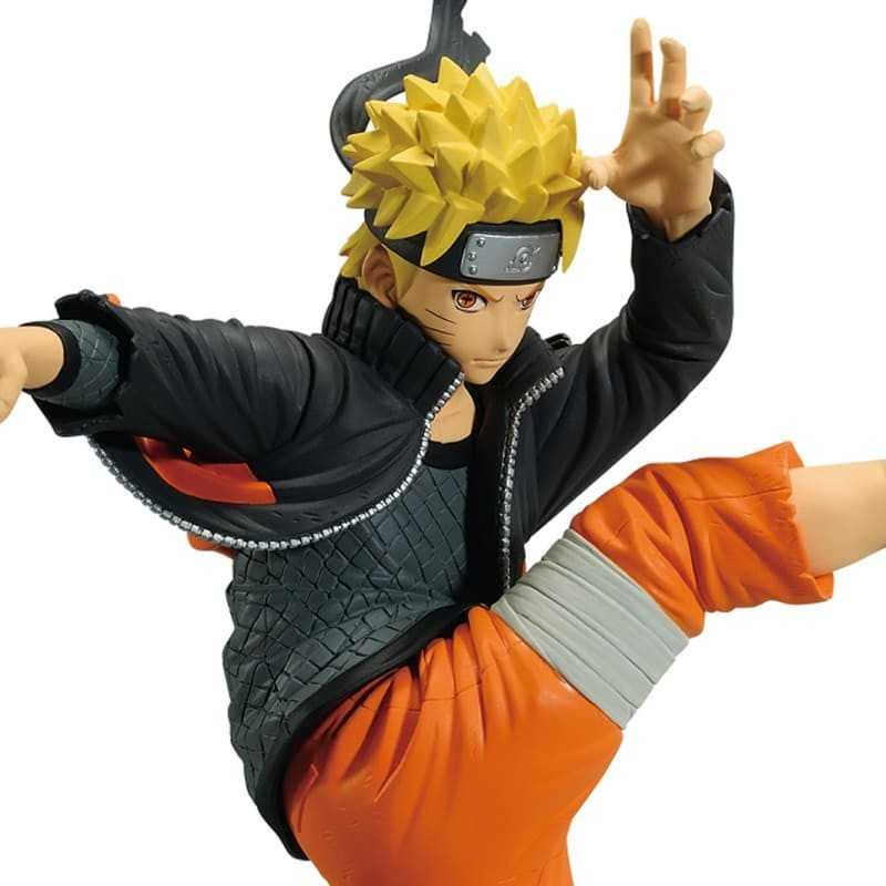 Banpresto Naruto Shippuden – Statua Vibration Stars Uzumaki Naruto, Collezione Ufficiale Con Base