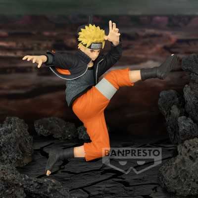 NARUTO SHIPPUDEN - Uzumaki Naruto IV Vibration Stars Banpresto PVC Figure 14 cm