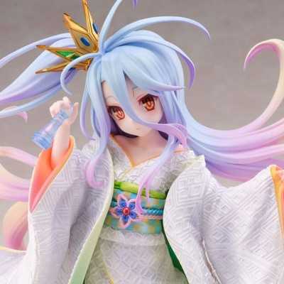 NO GAME NO LIFE - Shiro Shiromuku 1/7 Furyu PVC Figure 23 cm