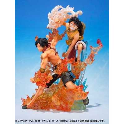 ONE PIECE - Monkey D. Luffy Brother's Bond Bandai FiguartsZero PVC Figure 19 cm RE-RUN