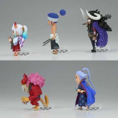 ONE PIECE - Wanokuni Onigashima World Collectable Figure vol. 9 Pacco Completo 7 cm