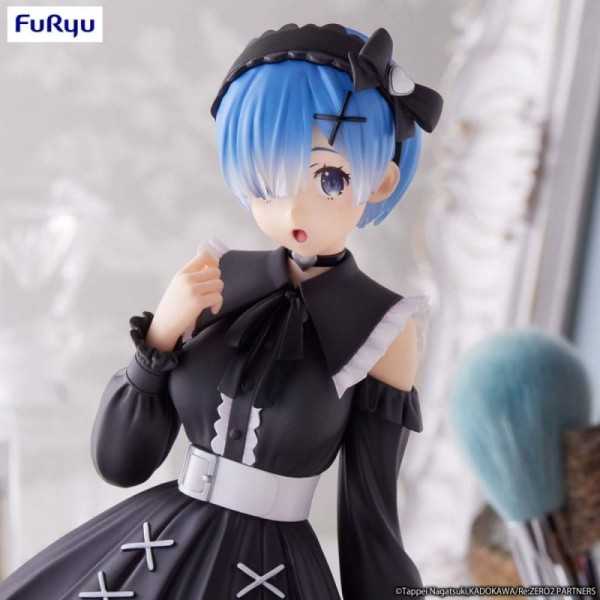 RE ZERO Rem Girly Outfit Black TrioTryiT PVC Statue 21 cm