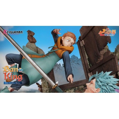 SEVEN DEADLY SINS - Ban vs King Elite Fandom Diorama Figurama Collectors 1/6 Statue 54 Cm