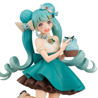 VOCALOID - Hatsune Miku SweetSweets Series Chocolate Mint PVC Statue 17 cm