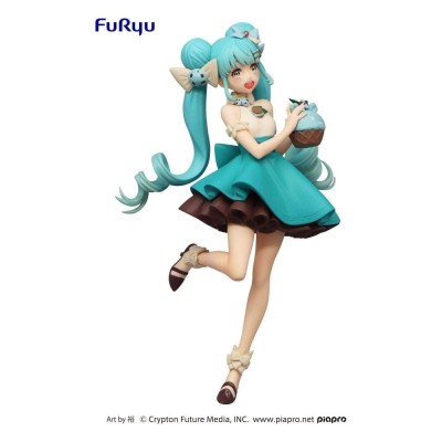VOCALOID - Hatsune Miku SweetSweets Series Chocolate Mint PVC Statue 17 cm