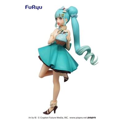 VOCALOID - Hatsune Miku SweetSweets Series Chocolate Mint PVC Statue 17 cm