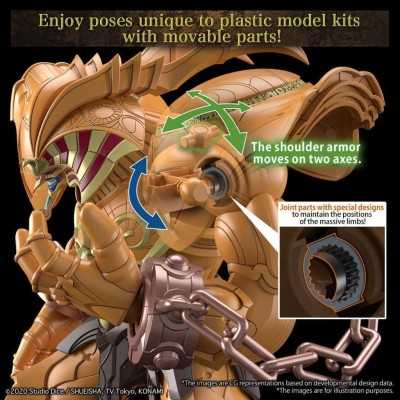 YU-GI-OH- Exodia Incarnate Amplified Bandai Figure-Rise Model Kit PVC 15 cm