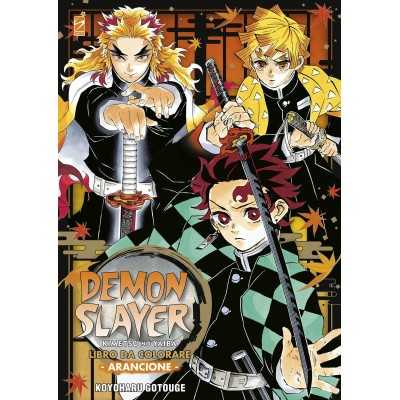 Demon Slayer - Libro da colorare - Arancione Vol. 1 (ITA)