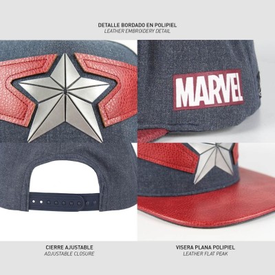 AVENGERS - Captain America Cap Flat Peak