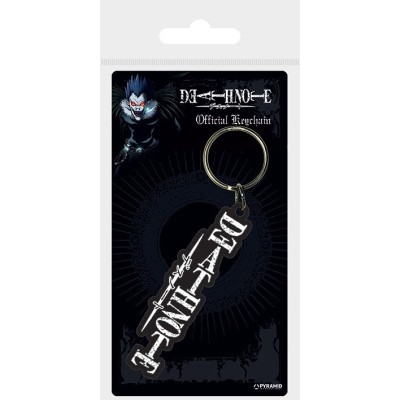 DEATH NOTE - Portachiavi Death Note Logo in gomma