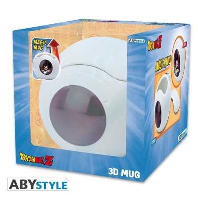 DRAGON BALL - Vegeta Spaceship Tazza 3D Heat Change 550 ml