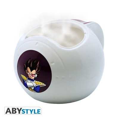 DRAGON BALL - Mug 3D - Heat Change - Vegeta Spaceship 550 ml