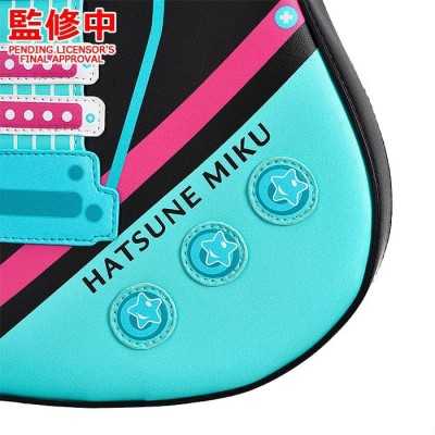 HATSUNE MIKU Shoulder Bag Character Vocal Series 01: Hatsune Miku Guitar-Shaped 27 x 52 cm