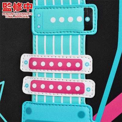 HATSUNE MIKU Shoulder Bag Character Vocal Series 01: Hatsune Miku Guitar-Shaped 27 x 52 cm