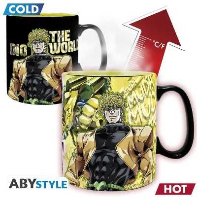 JOJO'S BIZARRE ADVENTURE Tazza Heat Change Jotaro Dio 460 ml