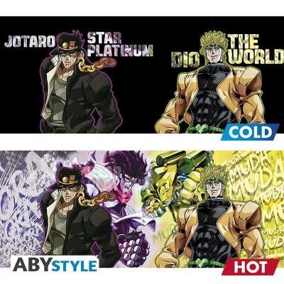 JOJO'S BIZARRE ADVENTURE Tazza Heat Change Jotaro Dio 460 ml