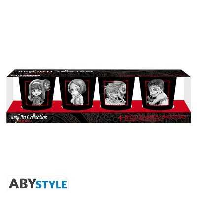 JUNJI ITO - Set di 4 bicchierini Shot Glass 