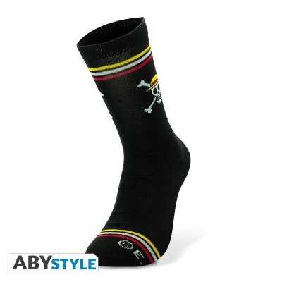 ONE PIECE - Socks - Black - Skull One size