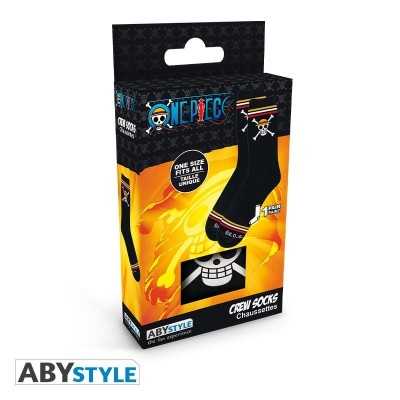 ONE PIECE - Socks - Black - Skull One size