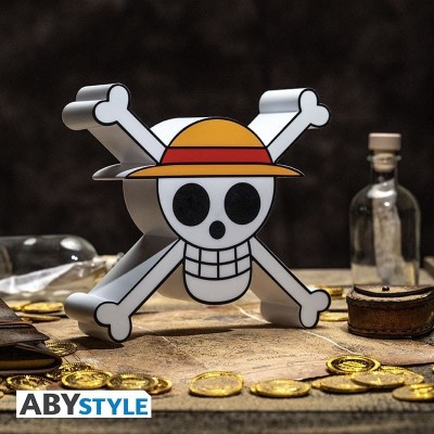 ONE PIECE - Lampada Teschio Skull Logo