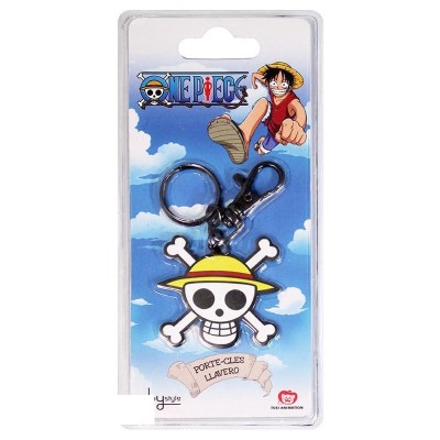 ONE PIECE - Keychain Monkey D. Luffy Skull Logo
