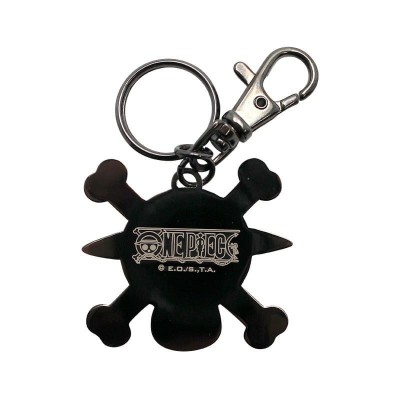 ONE PIECE - Keychain Monkey D. Luffy Skull Logo