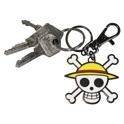ONE PIECE - Keychain Monkey D. Luffy Skull Logo