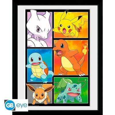 POKEMON Framed print Comic panel Stampa incorniciata