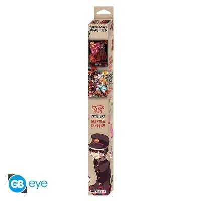 TOILET-BOUND HANAKO-KUN Set 2 Chibi Posters Series 1 (52x38cm)