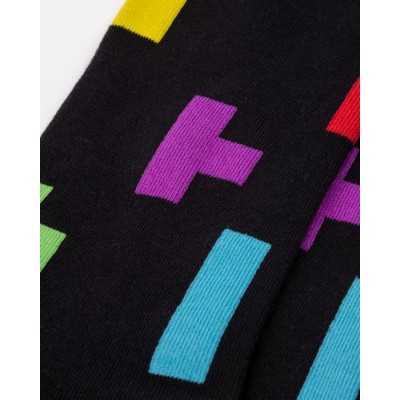 Tetris Regular Socks "Tetriminos Pattern"