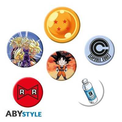 DRAGON BALL Z - Badge Pack Mix (spille)