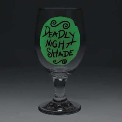 NIGHTMARE BEFORE CHIRSTMAS - Pint Glass "Deadly Night Shade" 350 ML