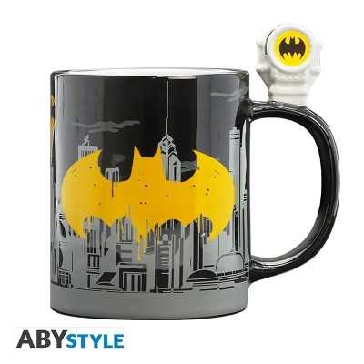 DC COMICS Tazza 3D handle Bat-Signal & Batman 460 ml