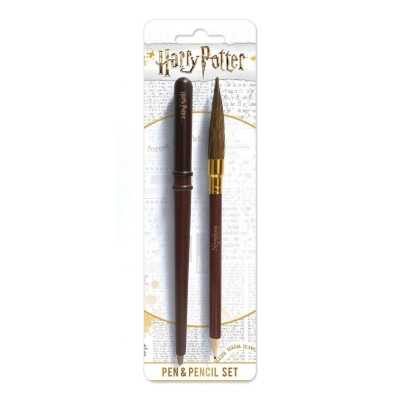 HARRY POTTER - Set Wand & Broom (1 matita e 1 penna)