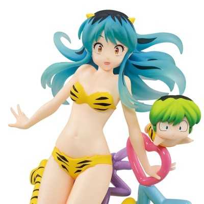 URUSEI YATSURA - Lamù Lum & Ten Ichibansho Bandai PVC Figure 13 cm