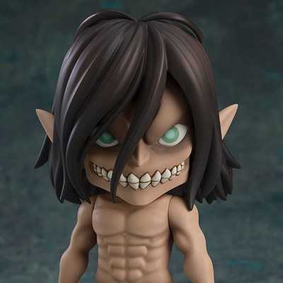 ATTACK ON TITAN - Eren Yeager Attack Titan Ver. Nendoroid Action Figure 10 cm