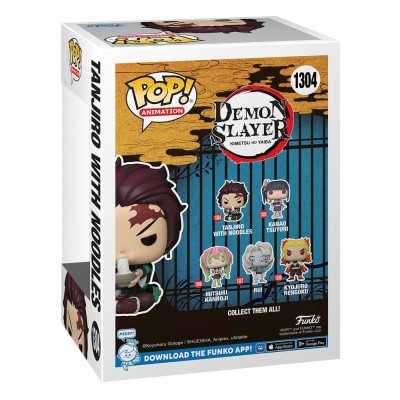 DEMON SLAYER - Tanjiro w/ Noodles Funko Pop Animation 9 cm 1304