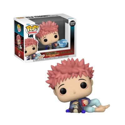 JUJUTSU KAISEN - Yuji Itadori with Tsukamoto Doll Special Edition Funko Pop 9 cm 1117