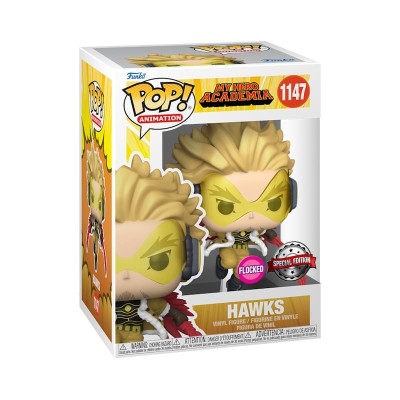 MY HERO ACADEMIA - Hawks Flocked Specal Edition Funko Pop Animation 9 cm 1147