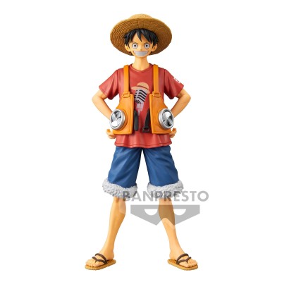 ONE PIECE FILM RED - Monkey D. Luffy DXF The Grandline Men vol.1 PVC Figure 16 cm