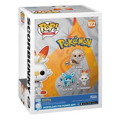 POKEMON - Scorbunny Funko Pop Games 9 cm 922