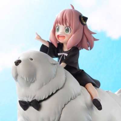 SPY X FAMILY - Anya Forger & Bond Forger Bonus Edition 1/7 PVC Statue 19 cm